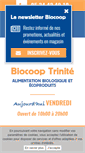Mobile Screenshot of biocooptrinite-toulouse.com