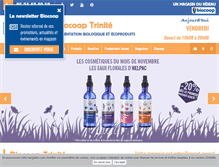 Tablet Screenshot of biocooptrinite-toulouse.com
